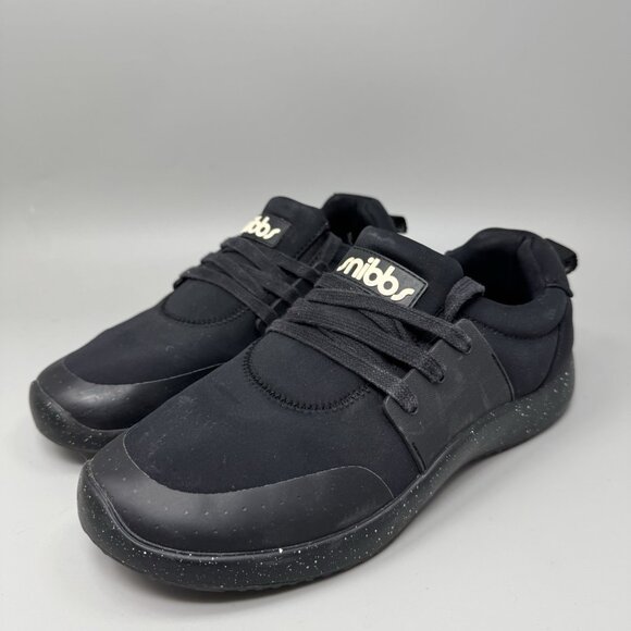 SNIBBS Women's Spacecloud Sneakers Solid Black Non-Slip Work Shoes Sz 8.5 - Picture 3 of 9